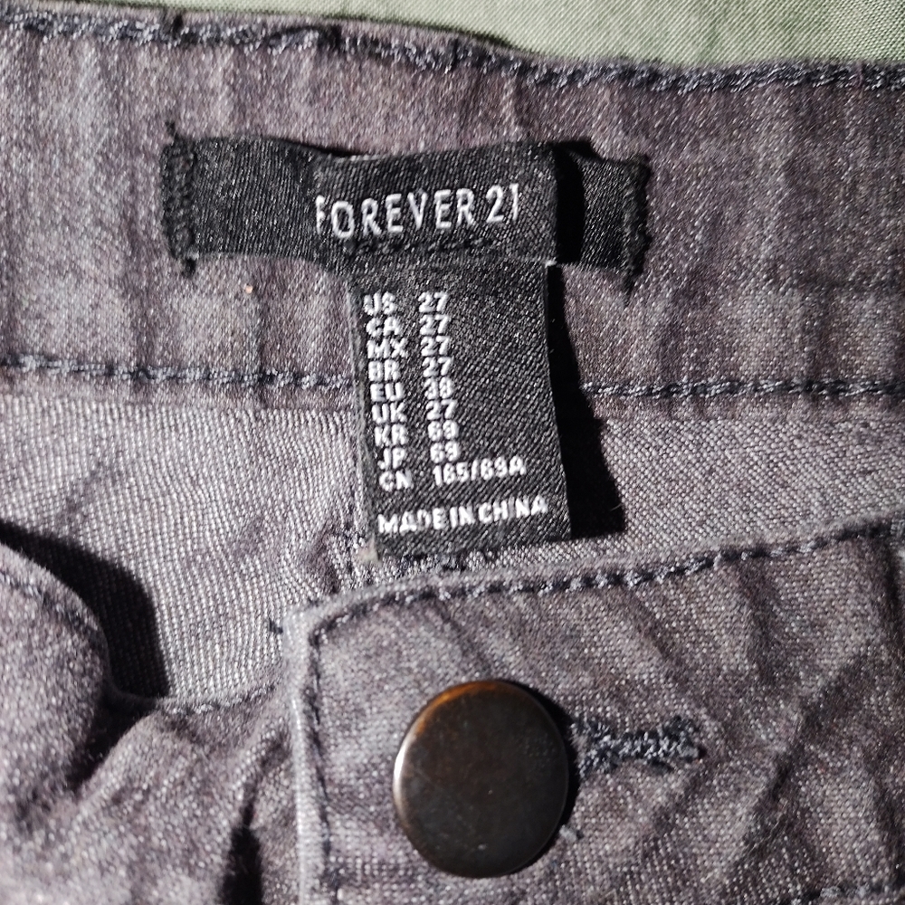 Forever 21 black skinny jeans